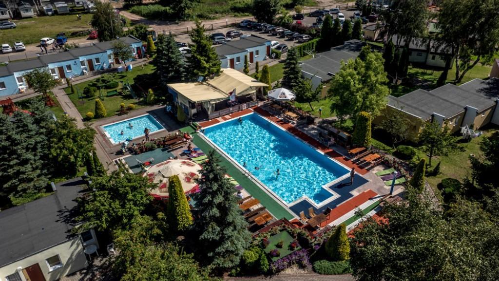 Отель Osrodek Wypoczynkowy Zlota Plaza Мельно Экстерьер фото